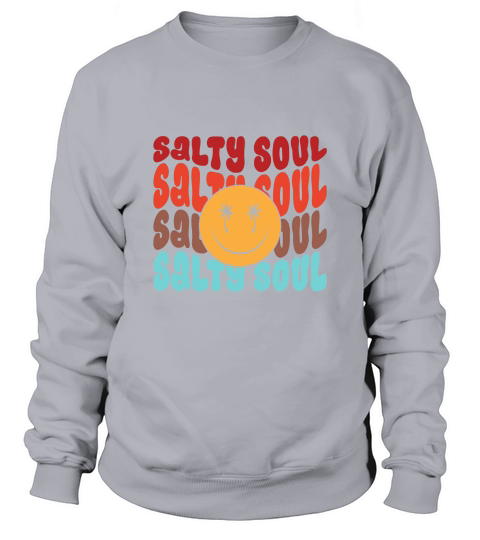 Salty soul Retro Summer Sweatshirt Unisex