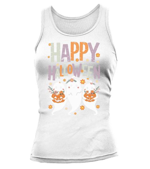 happy halloween Tank top Woman