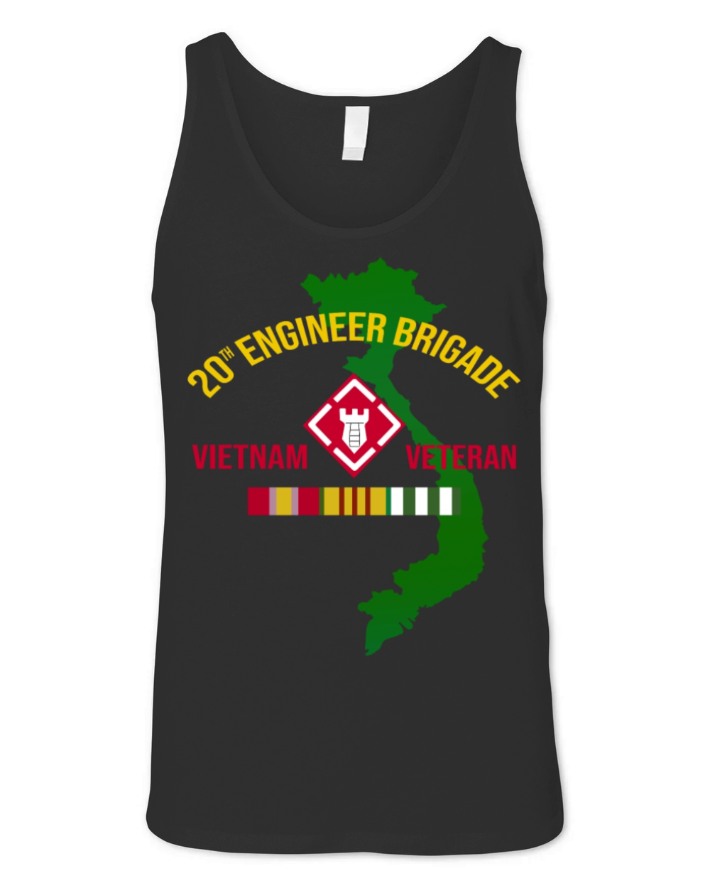 20th engineer brigade Unisex Jersey Tank