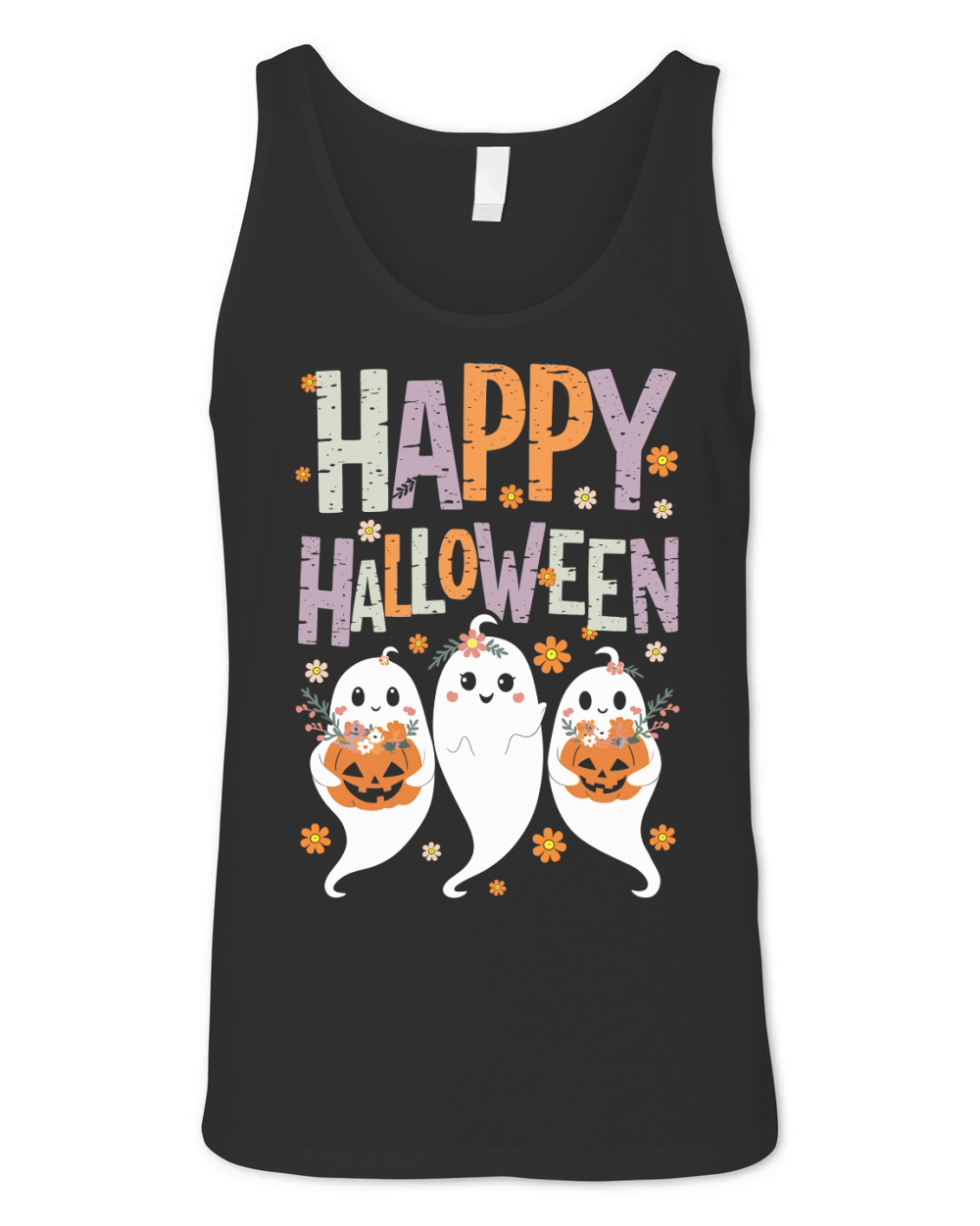 happy halloween Unisex Jersey Tank