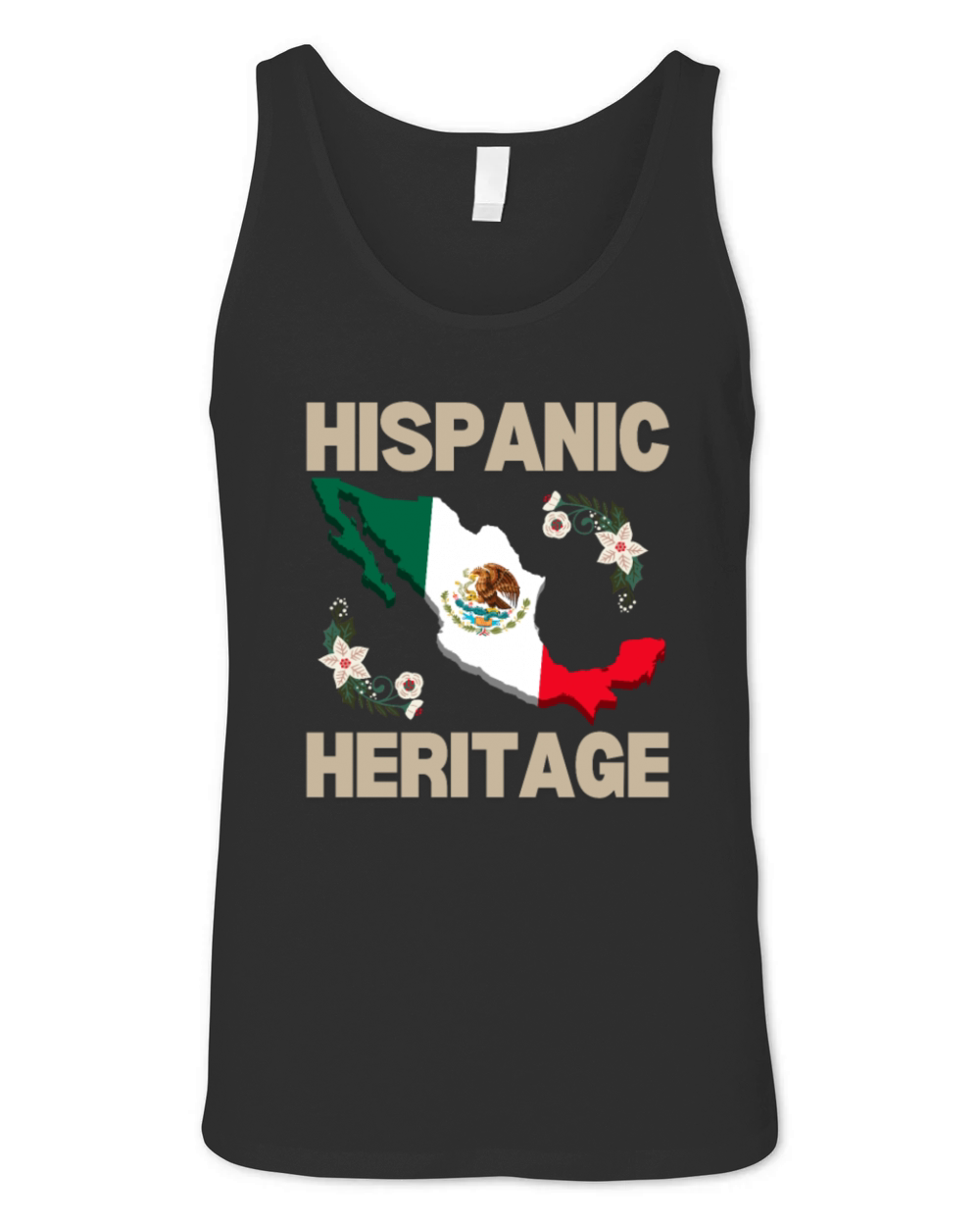 Hispanic heritage mexicans Unisex Jersey Tank
