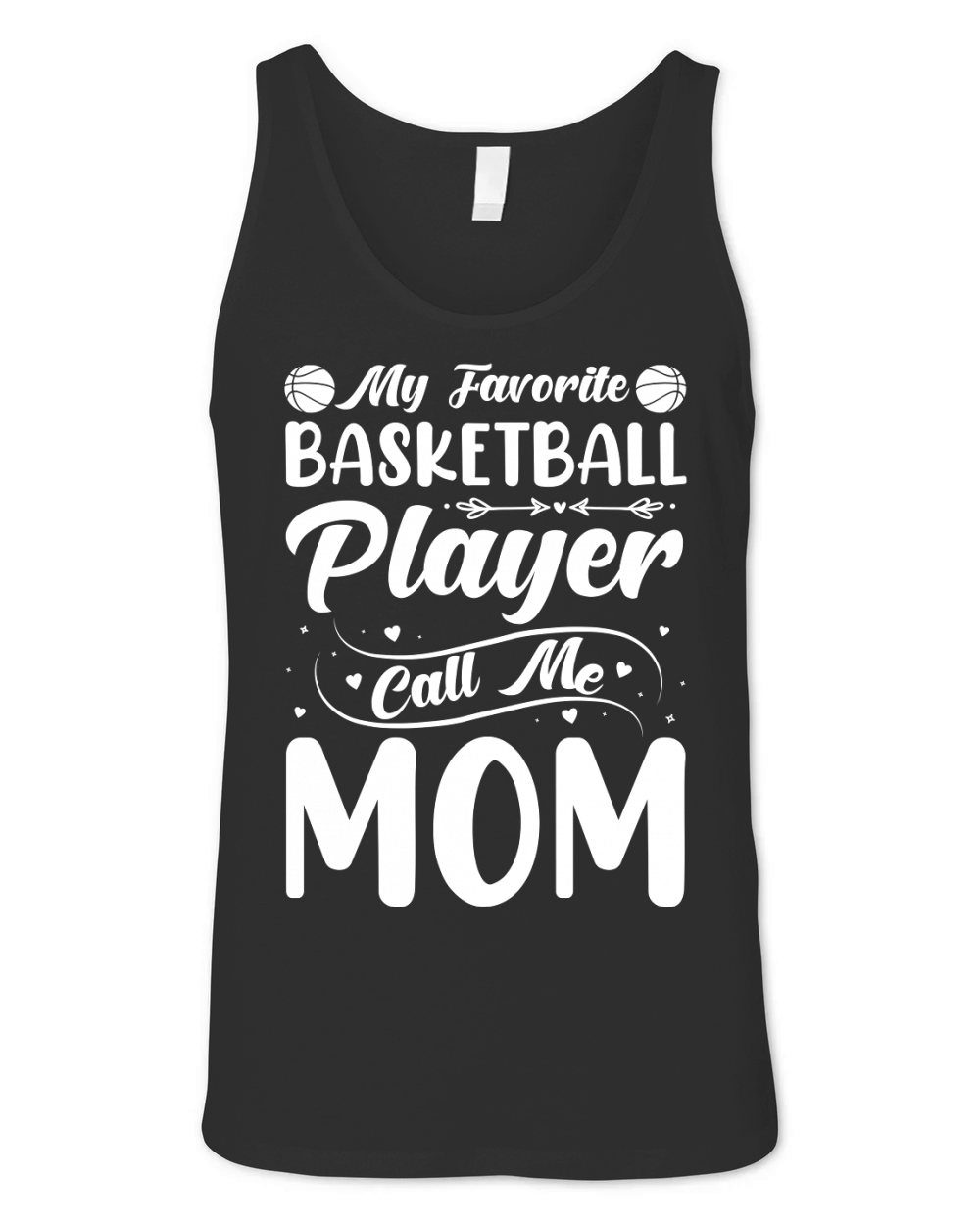 My Favorite Basketball Player Calls Me Mom (2) Unisex Jersey Tank