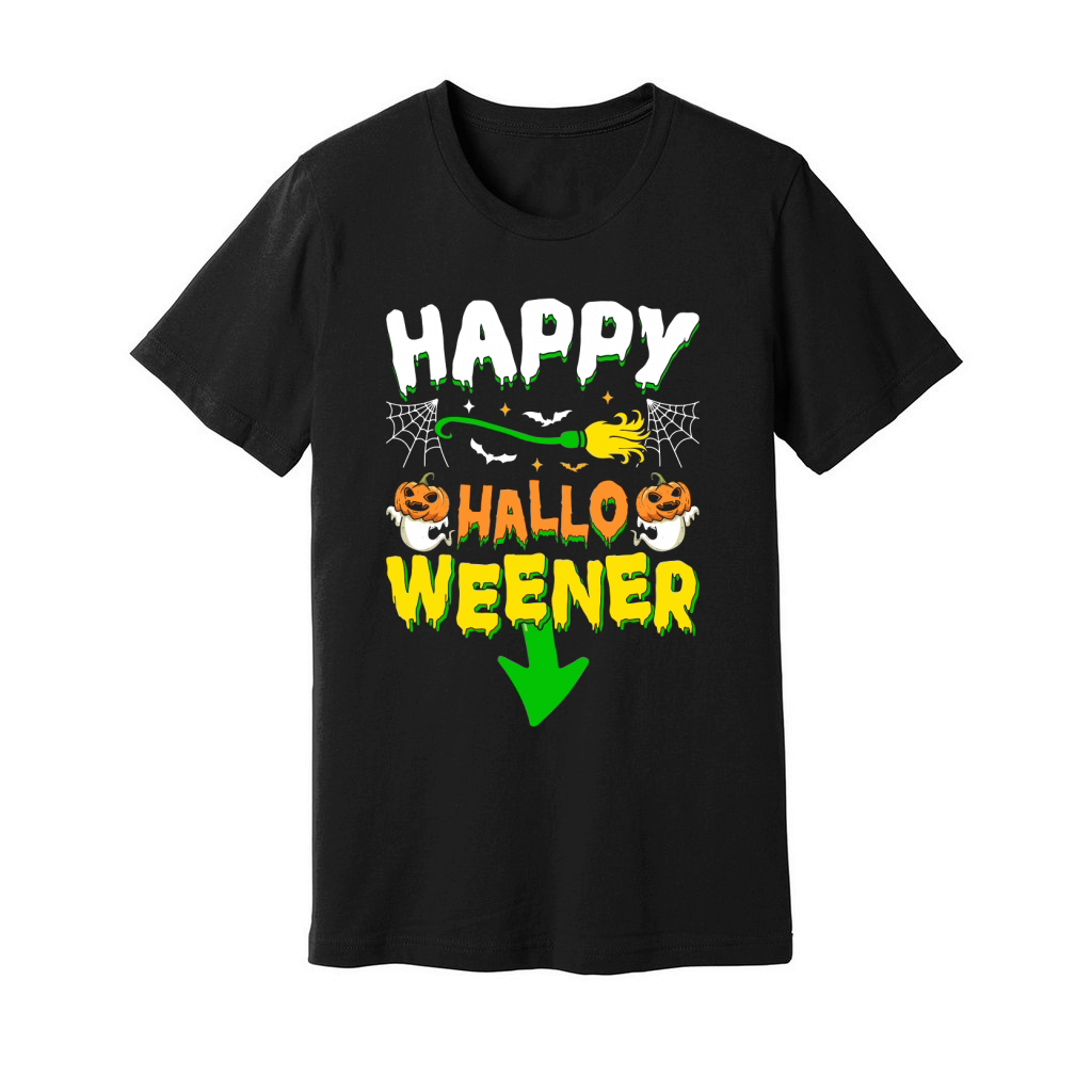 264. happy hallo weener Unisex Jersey Tee