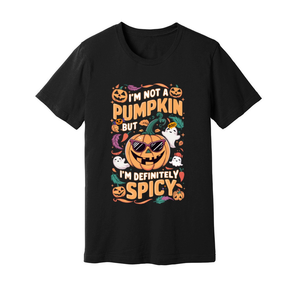 Halloween Pumpkin spicy Unisex Jersey Tee