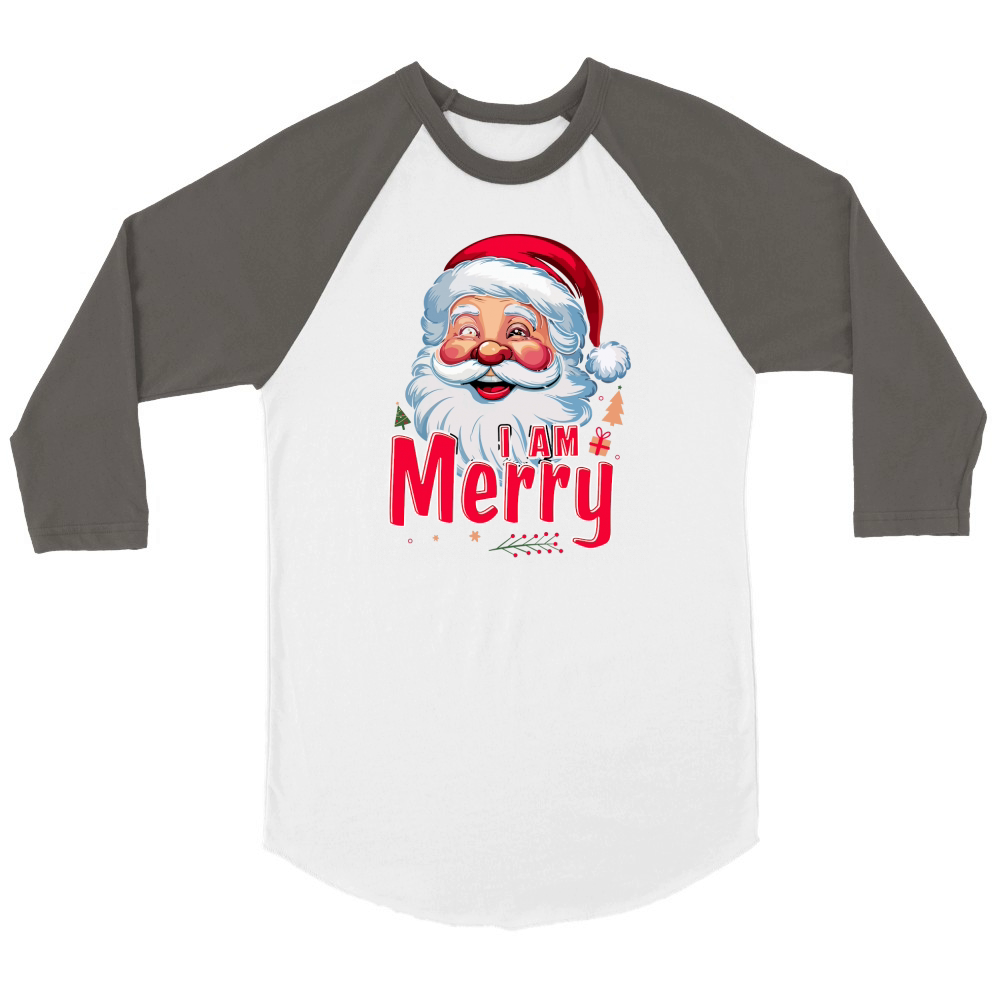 I am Merry 02 Unisex ¾ sleeve Raglan T-shirt