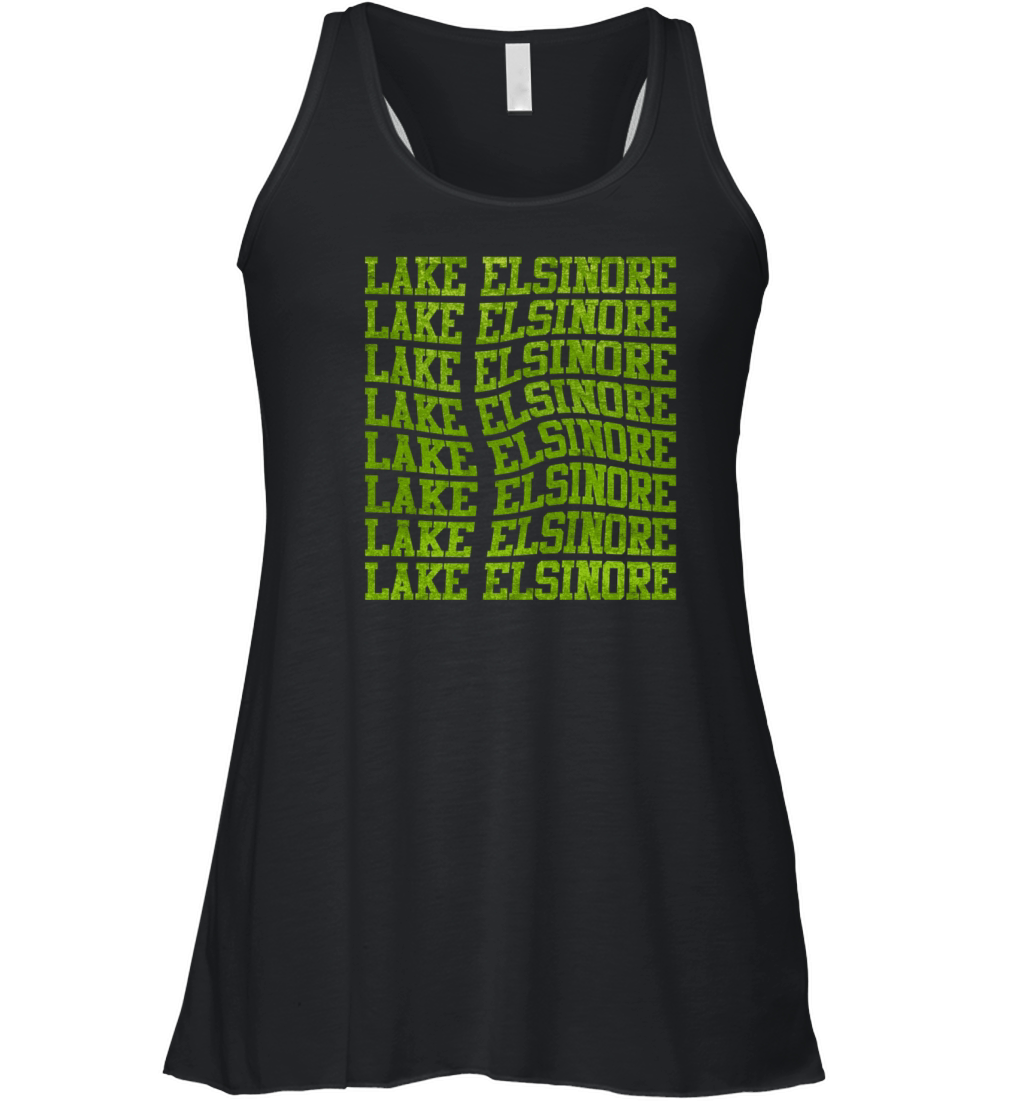 LAKE ELSINORE CALIFORNIA USA Golden State Lakes Women's Flowy Tank Top