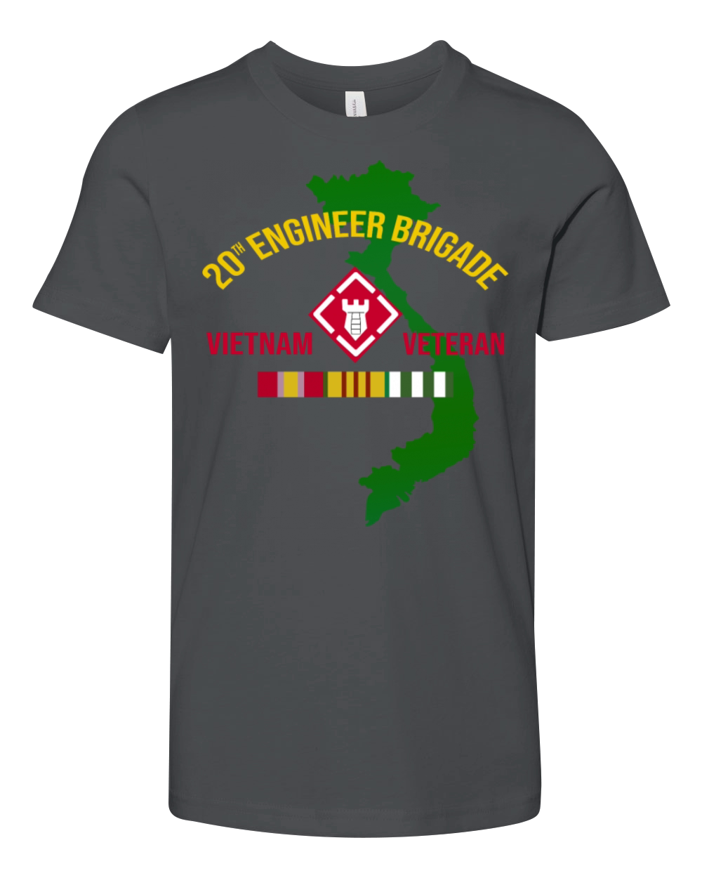 20th engineer brigade Youth Unisex Jersey Tee
