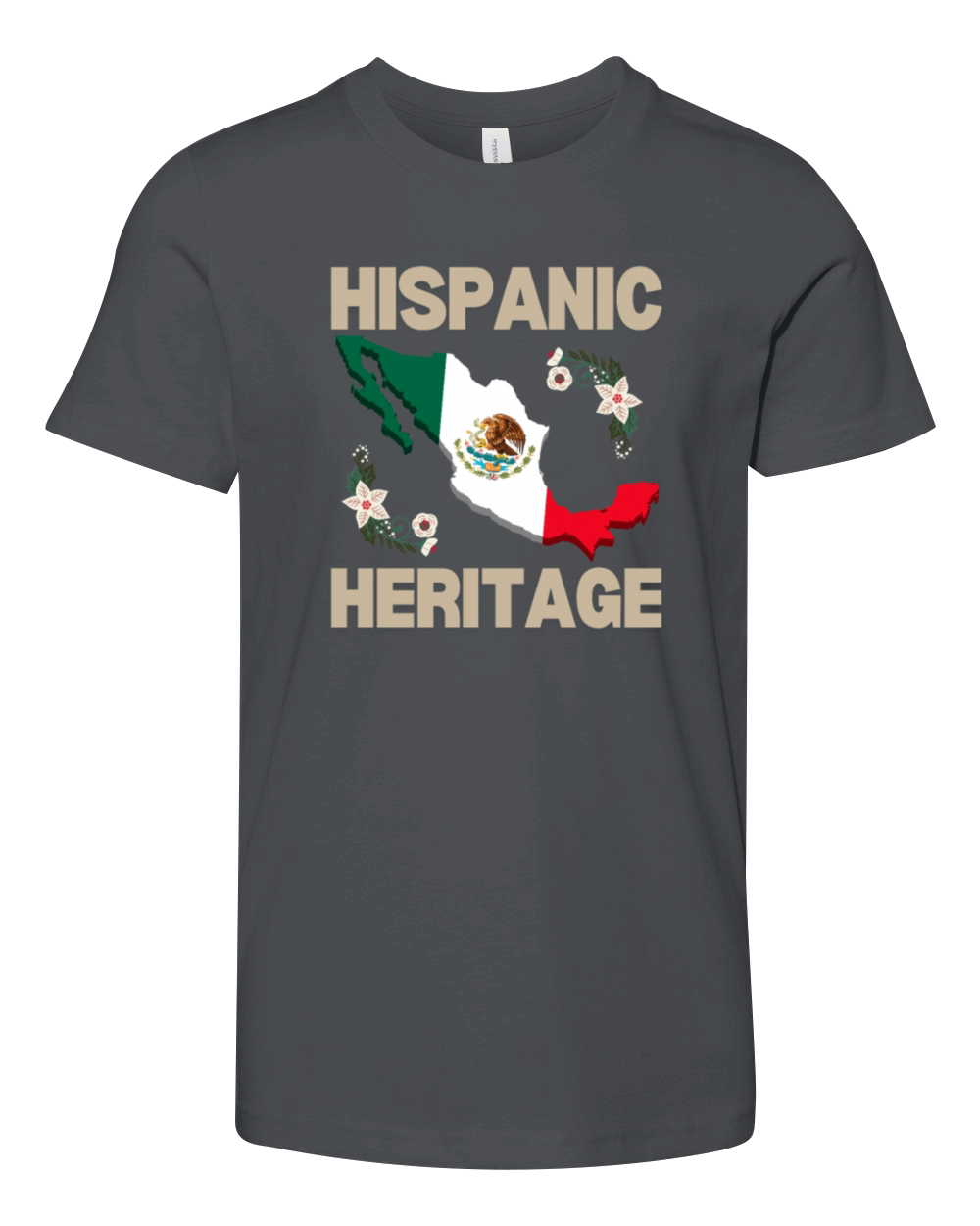 Hispanic heritage mexicans Youth Unisex Jersey Tee