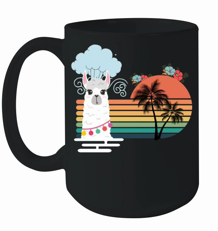 vintage alpacas Ceramic Mug