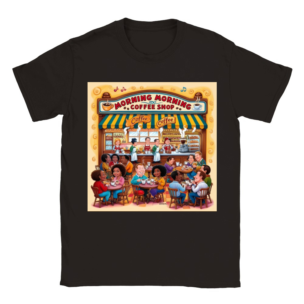 Coffe shop Classic Kids Crewneck T-shirt