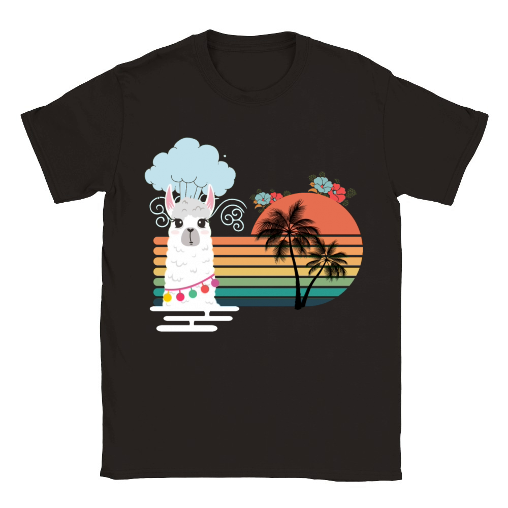 vintage alpacas Classic Kids Crewneck T-shirt