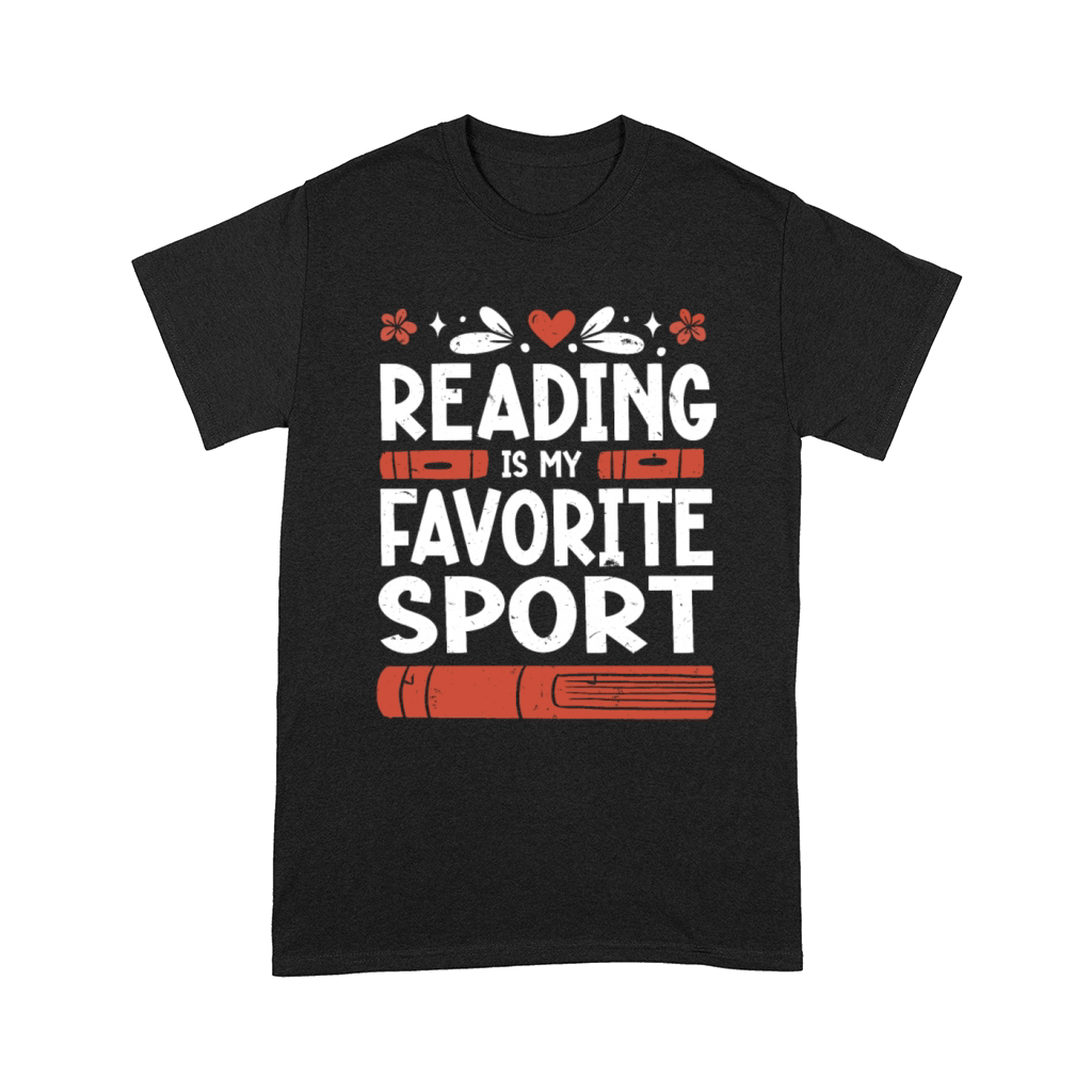 Reading Is My Favorite Sport Bookworm Comfort T-shirt
