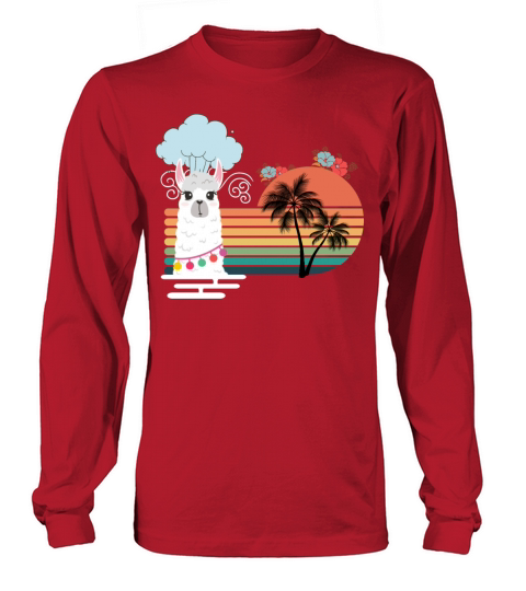 vintage alpacas Long sleeved Unisex