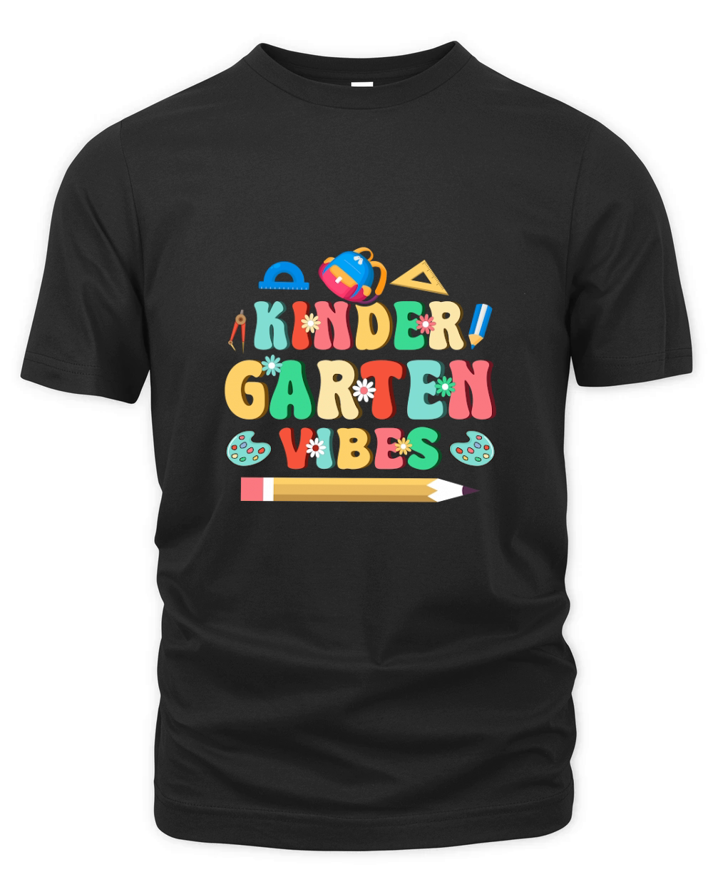 Kindergarten Vibes Organic Unisex T-shirt
