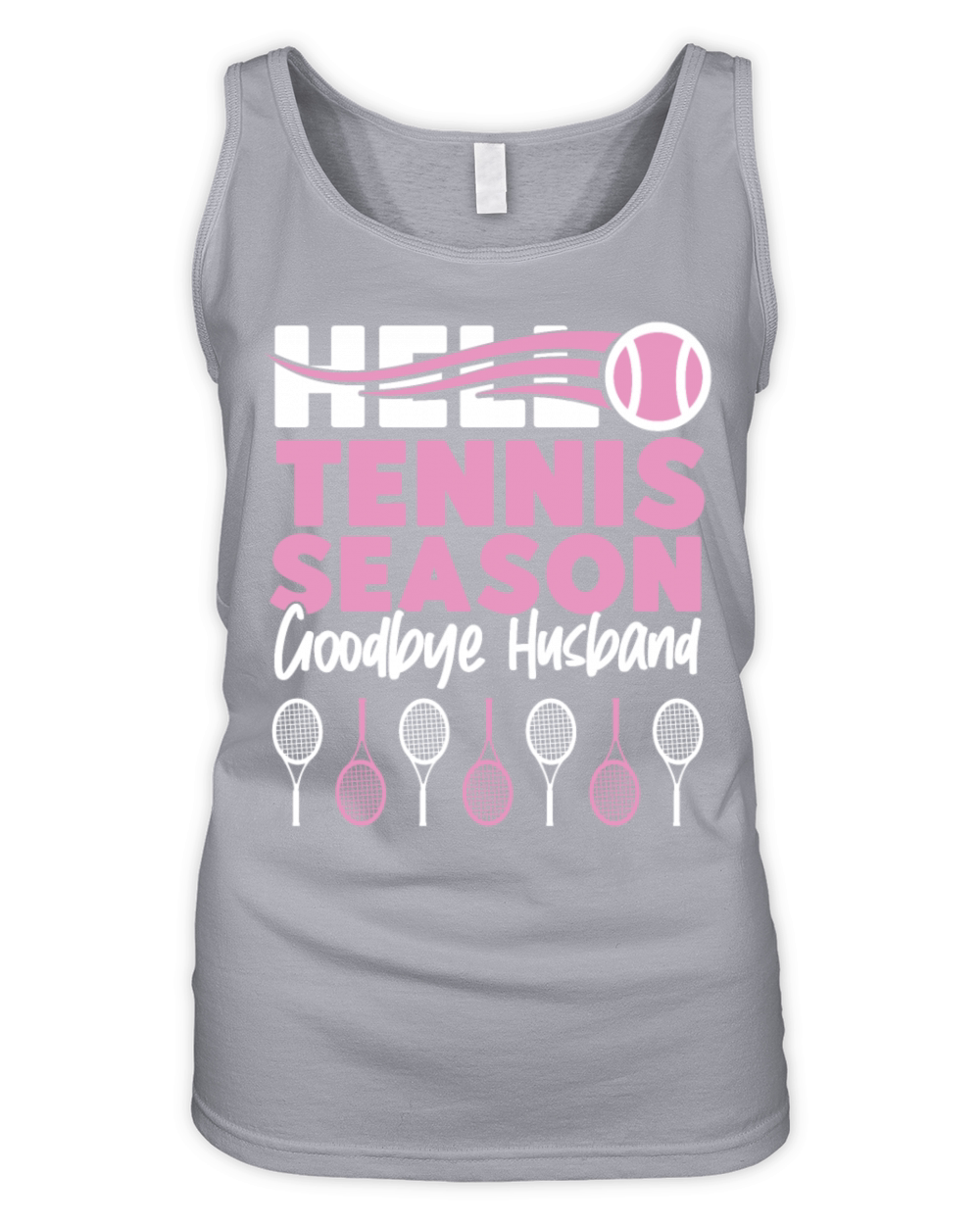 Funny Tennis Player Racket Husband Organic Women's Tank Top