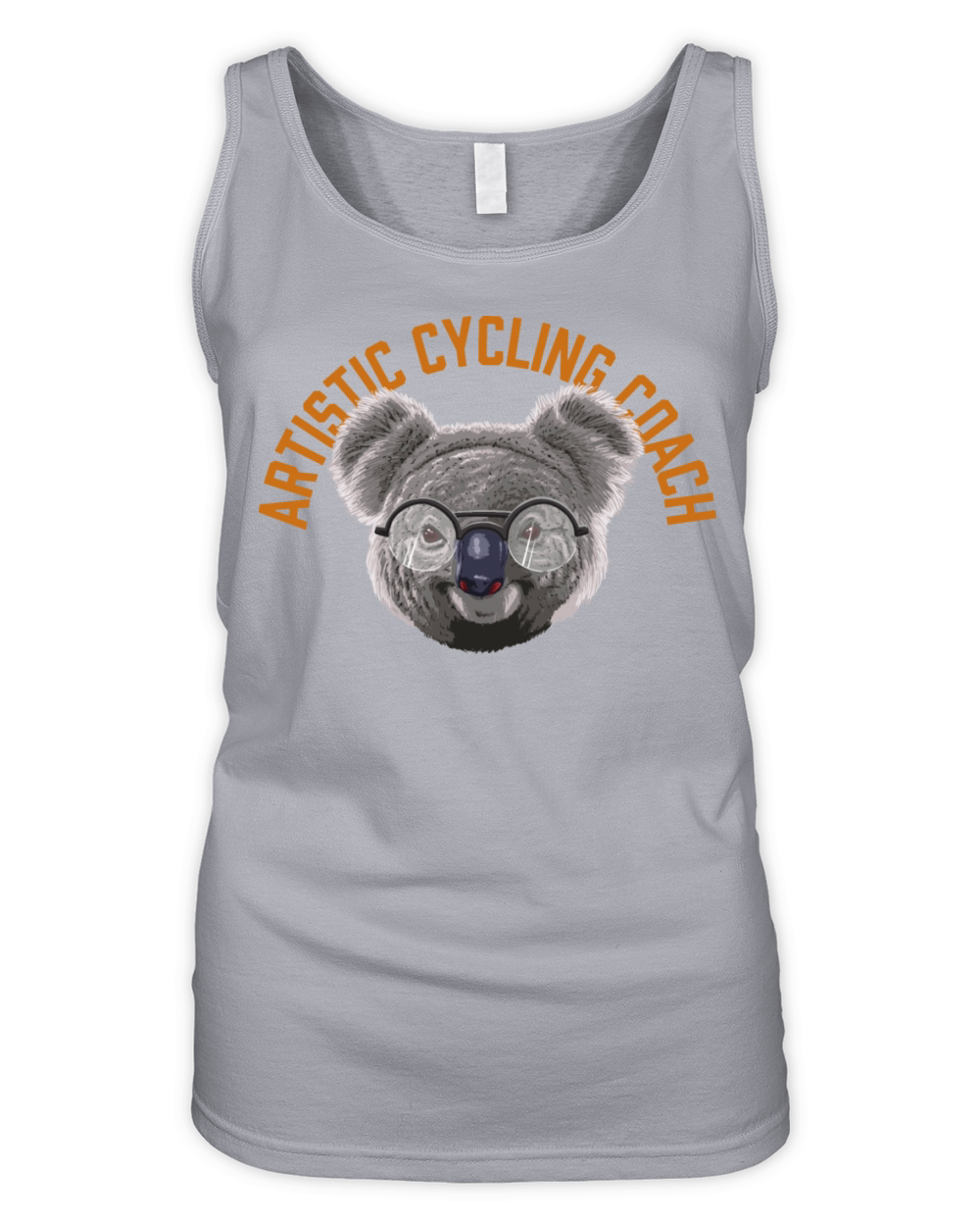Koalified Artistic Cycling Coach Indoor Cycling Fu Organic Women's Tank Top