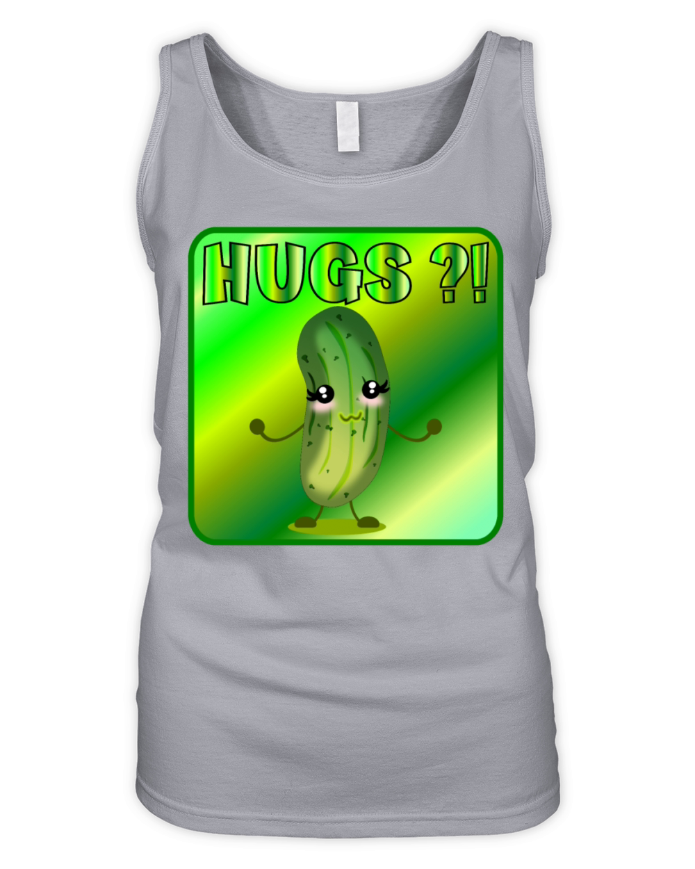 PICKLEBALL SPORT - GHERKIN HUGS Organic Women's Tank Top