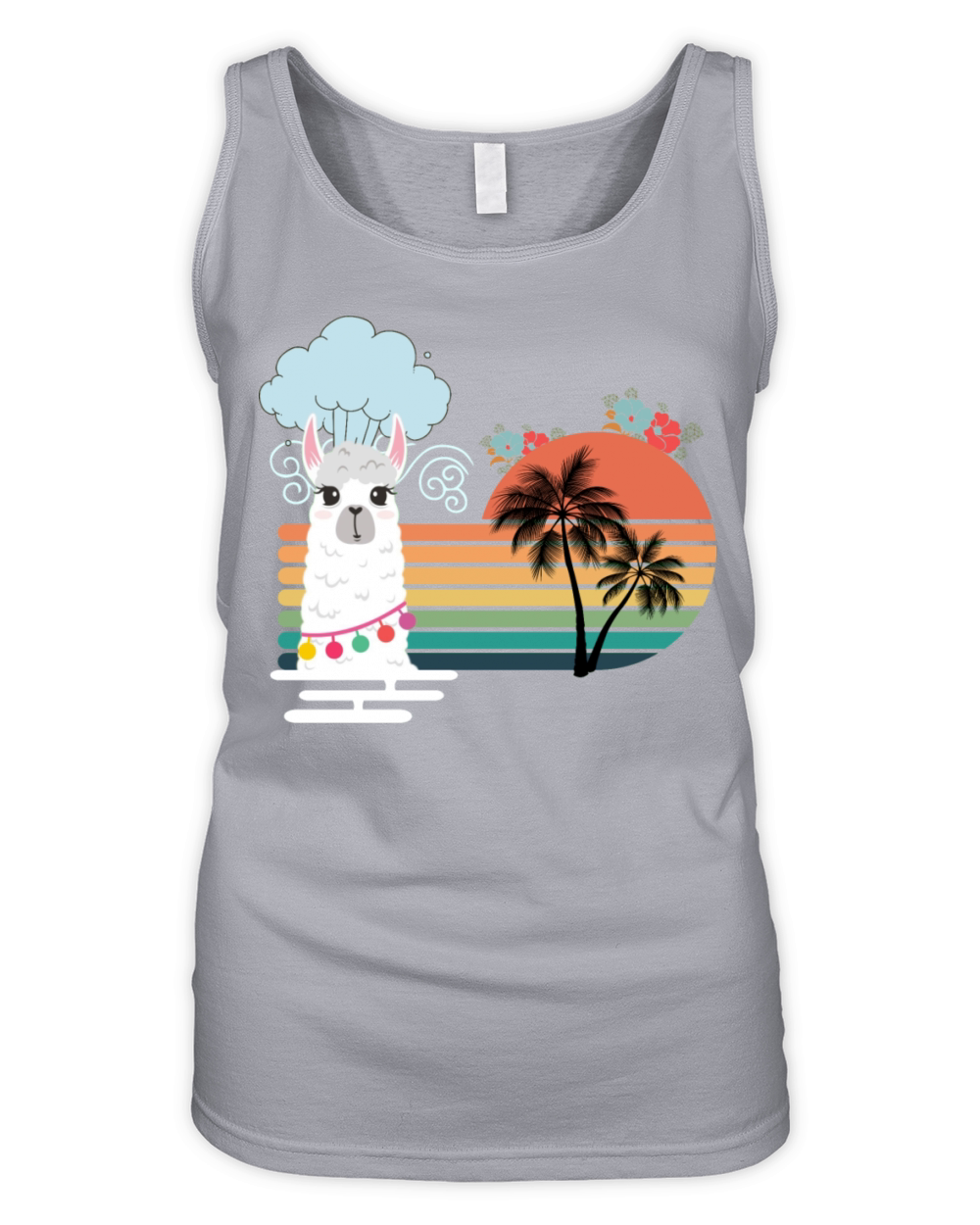 vintage alpacas Organic Women's Tank Top
