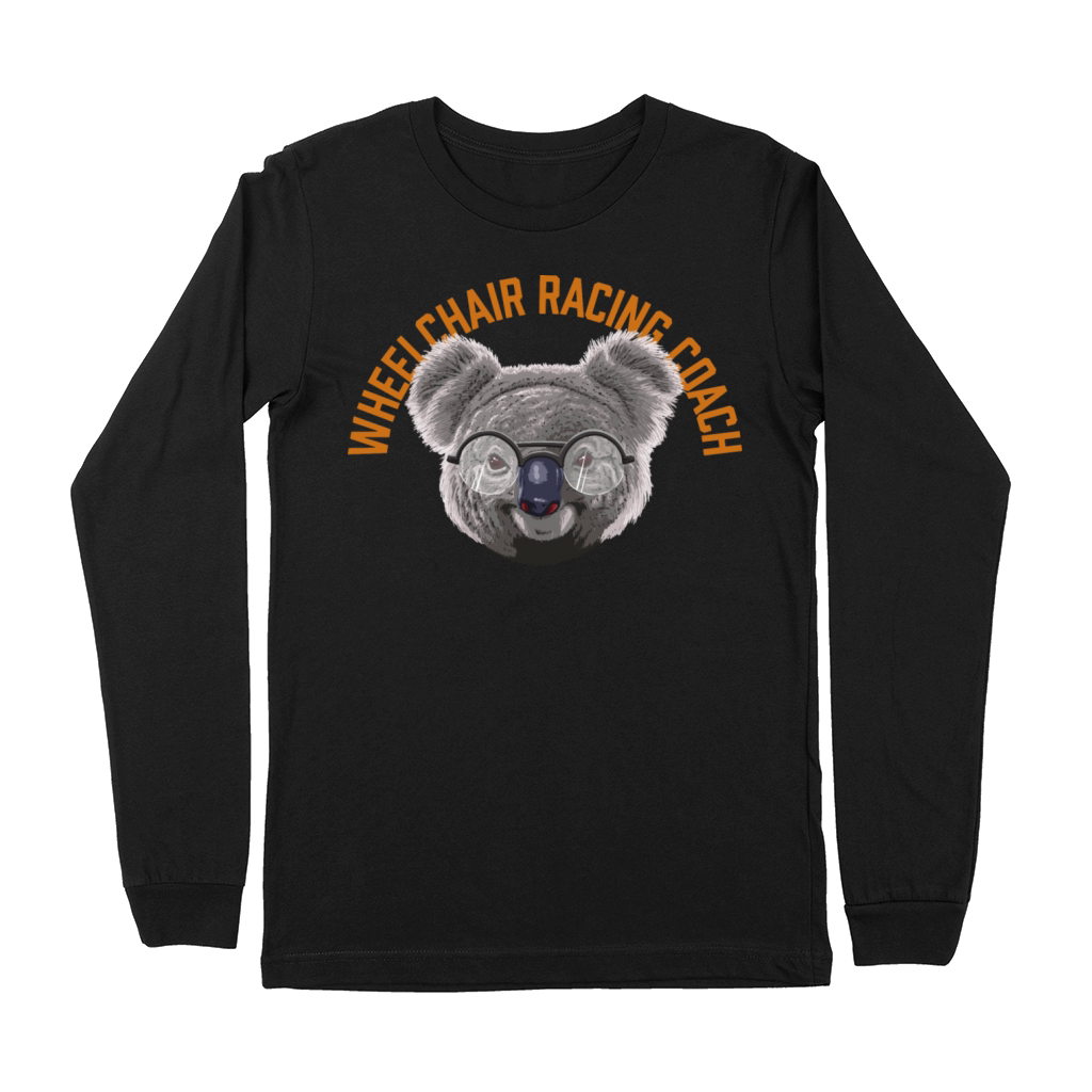Koalified Wheelchair Racing Coach Wheelchair Racer Premium Long Sleeve