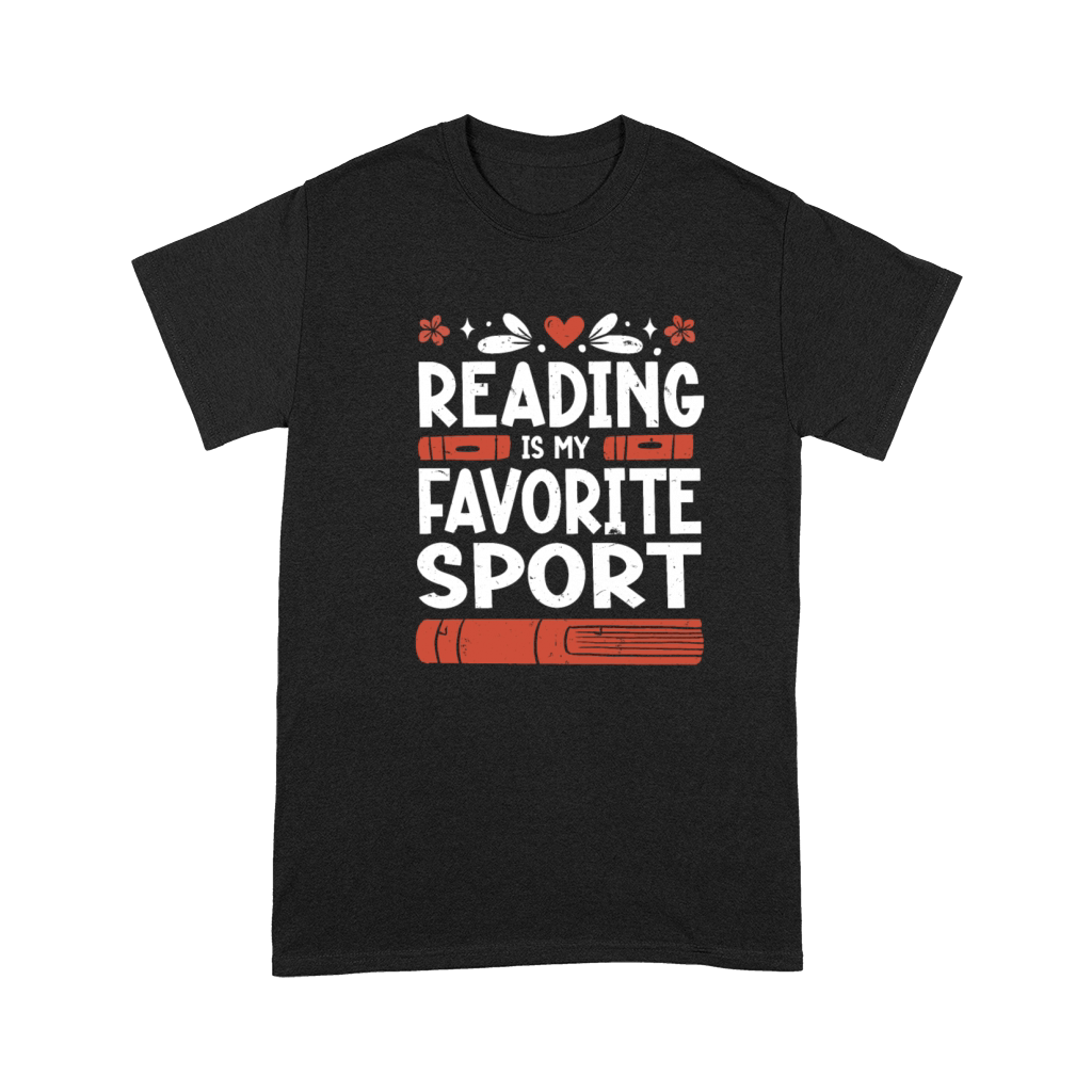 Reading Is My Favorite Sport Bookworm Premium T-shirt