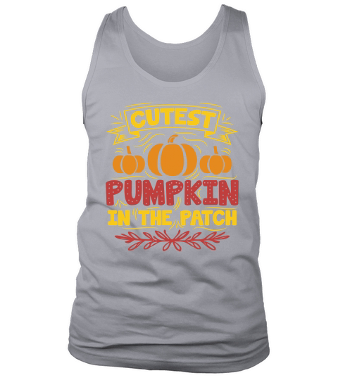 cutest pumpkin in the patch 3 Tank Top Unisex