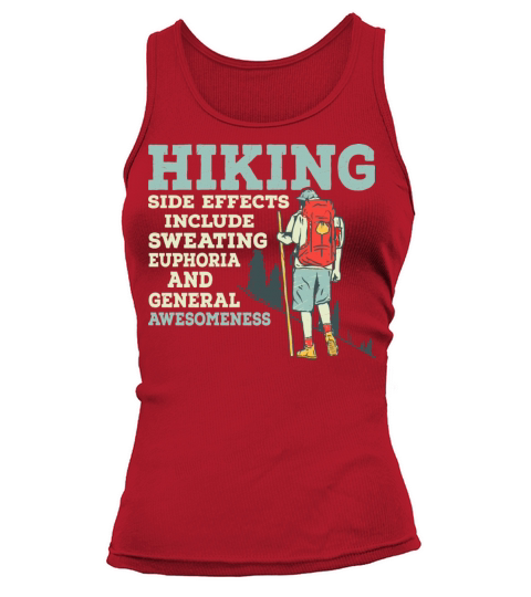 Hiking Side Effects Include Sweating Mountain Hike Tank top Woman