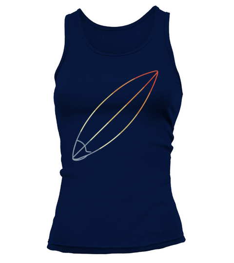 Surfboard Vintage Look Tank top Woman