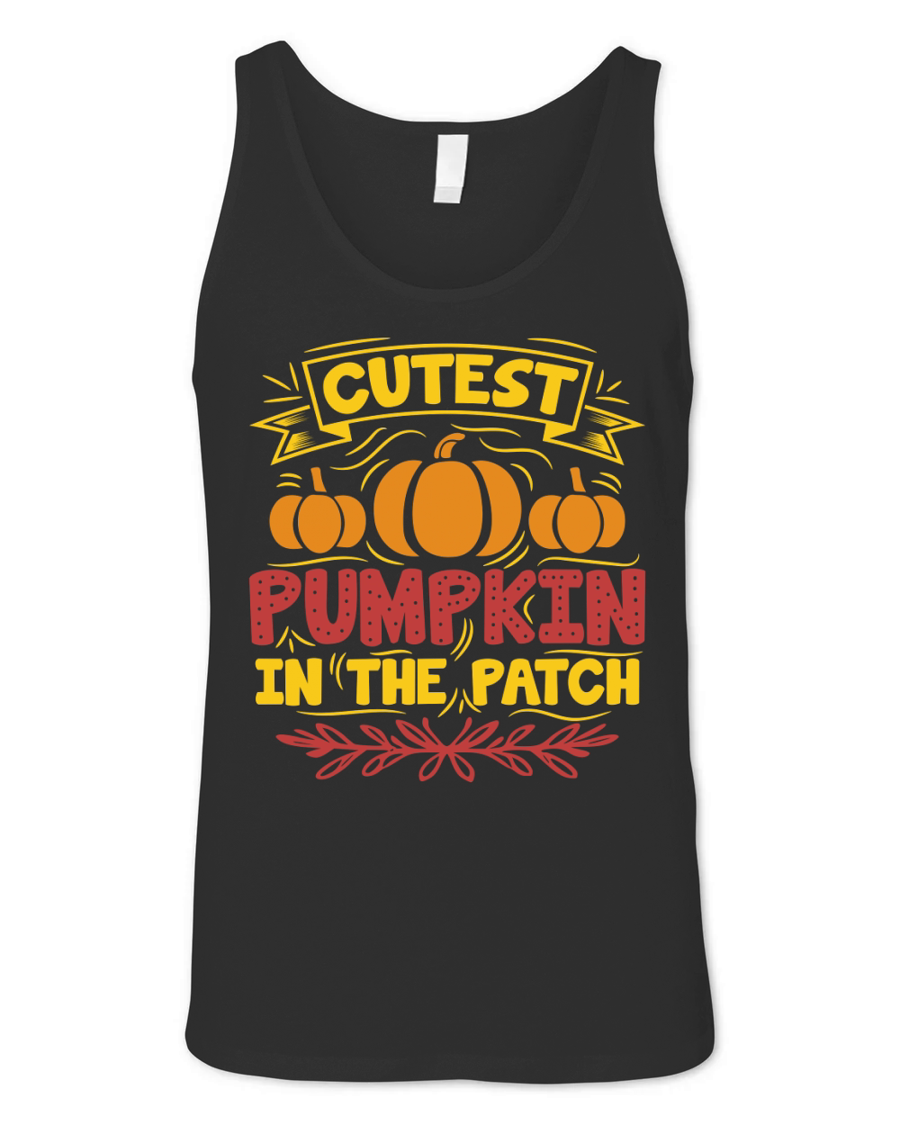 cutest pumpkin in the patch 3 Unisex Jersey Tank