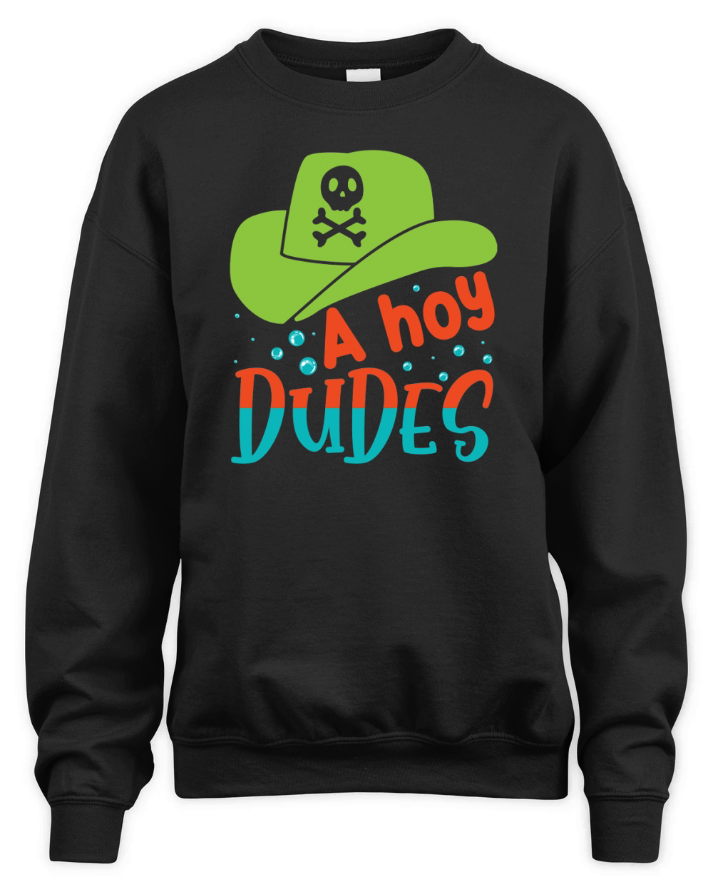 A hoy dudes Unisex Premium Crewneck Sweatshirt