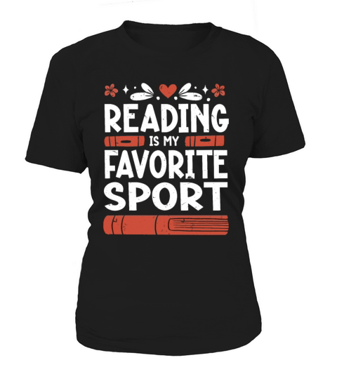 Reading Is My Favorite Sport Bookworm Women's T-Shirt