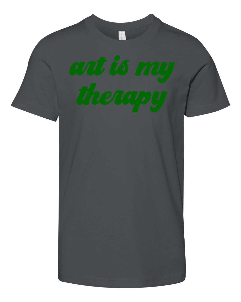 Art is My Therapy - Funny Artist Youth Unisex Jersey Tee