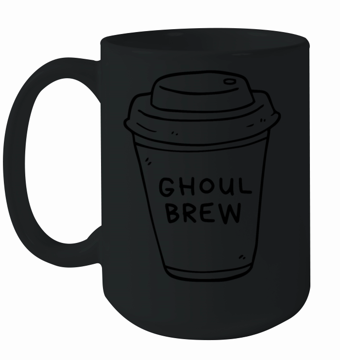 Ghoul Brew Witch Coffee Halloween Autumn Season Ceramic Mug