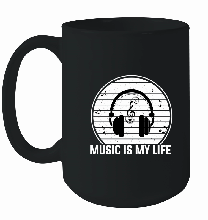 Music is my life 03 Ceramic Mug