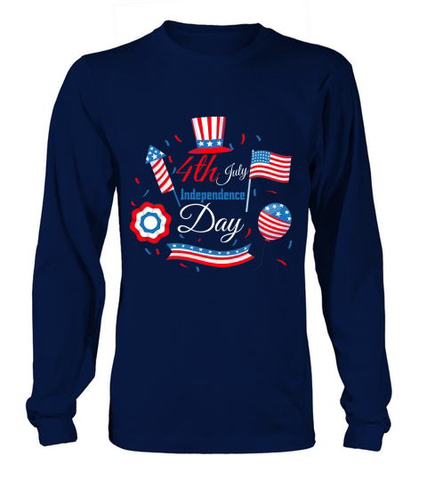 4th of July us Independence Day Long sleeved Unisex