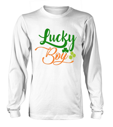 Lucky boy Long sleeved Unisex