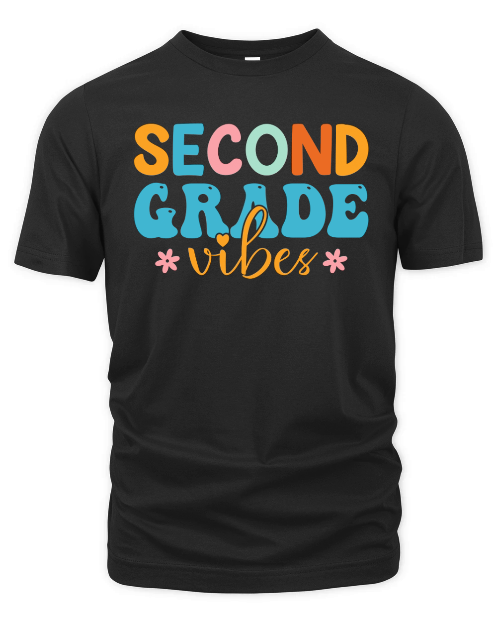 Second Grade Vibes Organic Unisex T-shirt