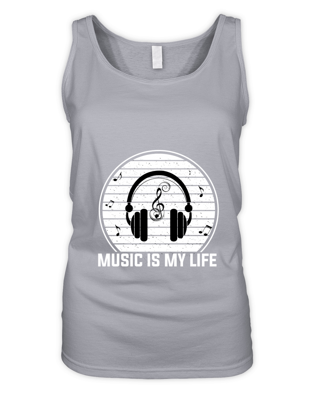 Music is my life 03 Organic Women's Tank Top