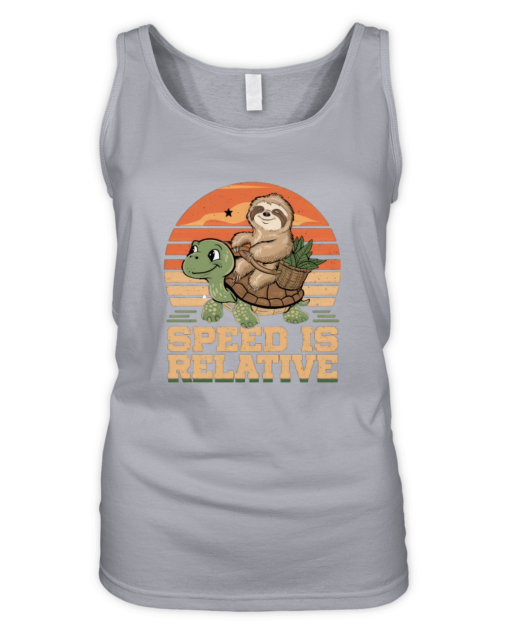 Speed is relative Organic Women's Tank Top