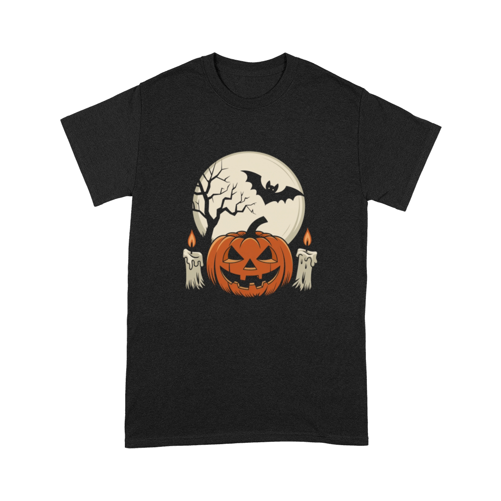 Vintage Pumpkin Scene Halloween Classic T-Shirt Premium T-shirt