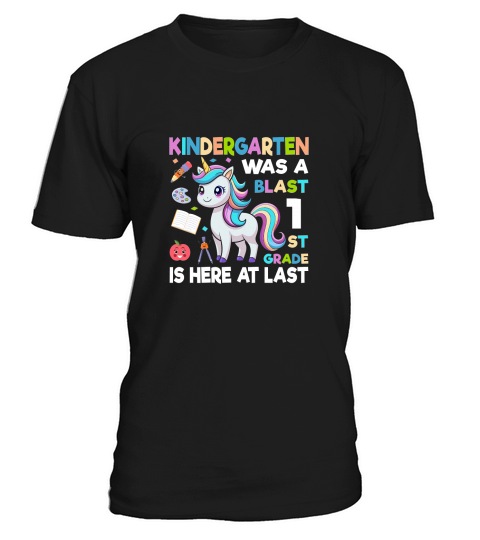 Kindergarten Was A Blast 1st T-Shirt Unisex