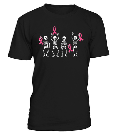 Peace Love Cure Pink Ribbon Family Breast Cancer T-Shirt Unisex