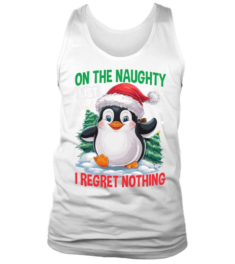 On The Naughty List And I Regret Nothing 02 Tank Top Unisex