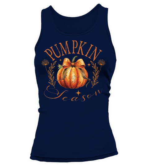 Pumpkin Season Retro Tank top Woman