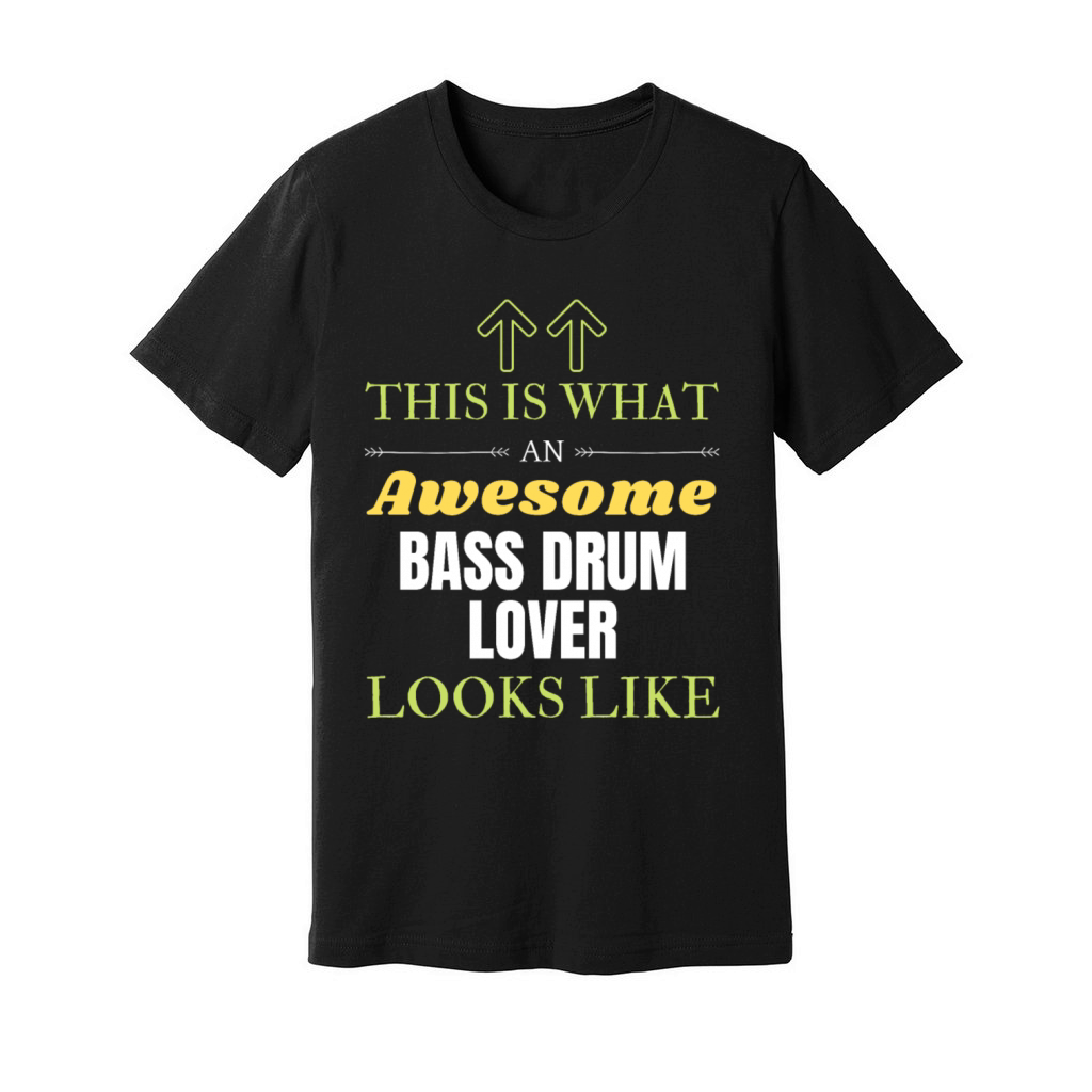 Bass drum Unisex Jersey Tee