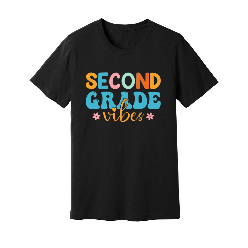 Second Grade Vibes Unisex Jersey Tee