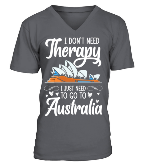 Flag Marsupial Commonwealth Animals V-Neck T-shirt