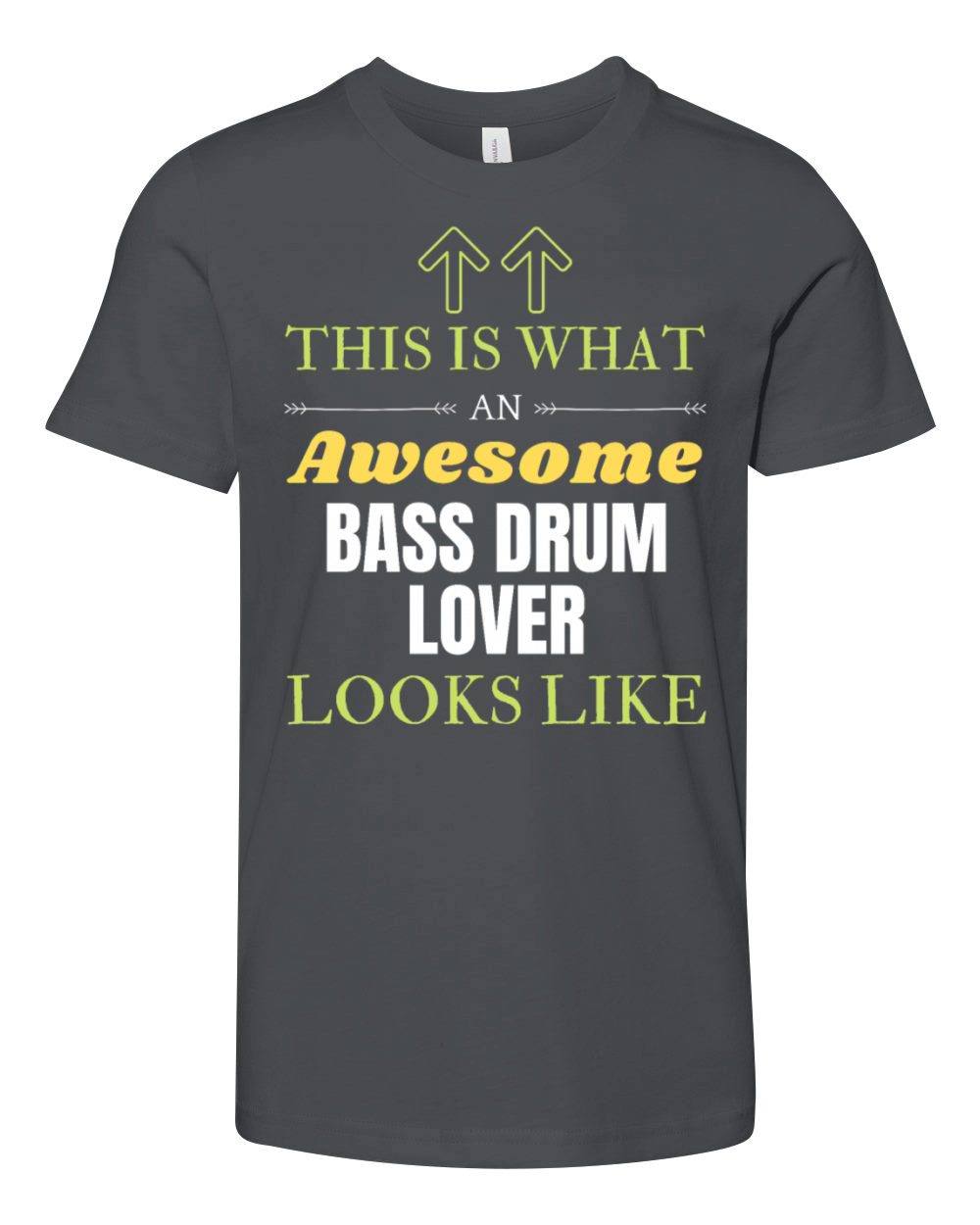 Bass drum Youth Unisex Jersey Tee