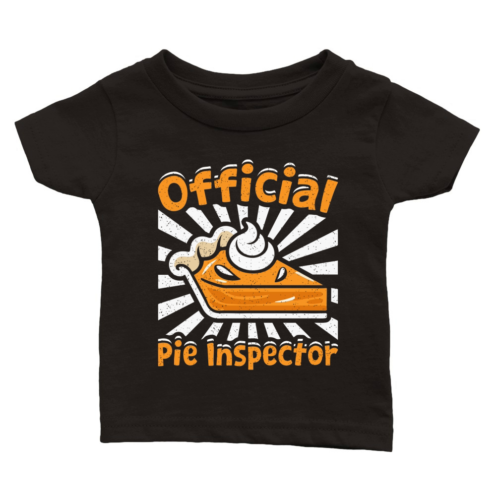 Official Pie Inspector Classic Baby Crewneck T-shirt