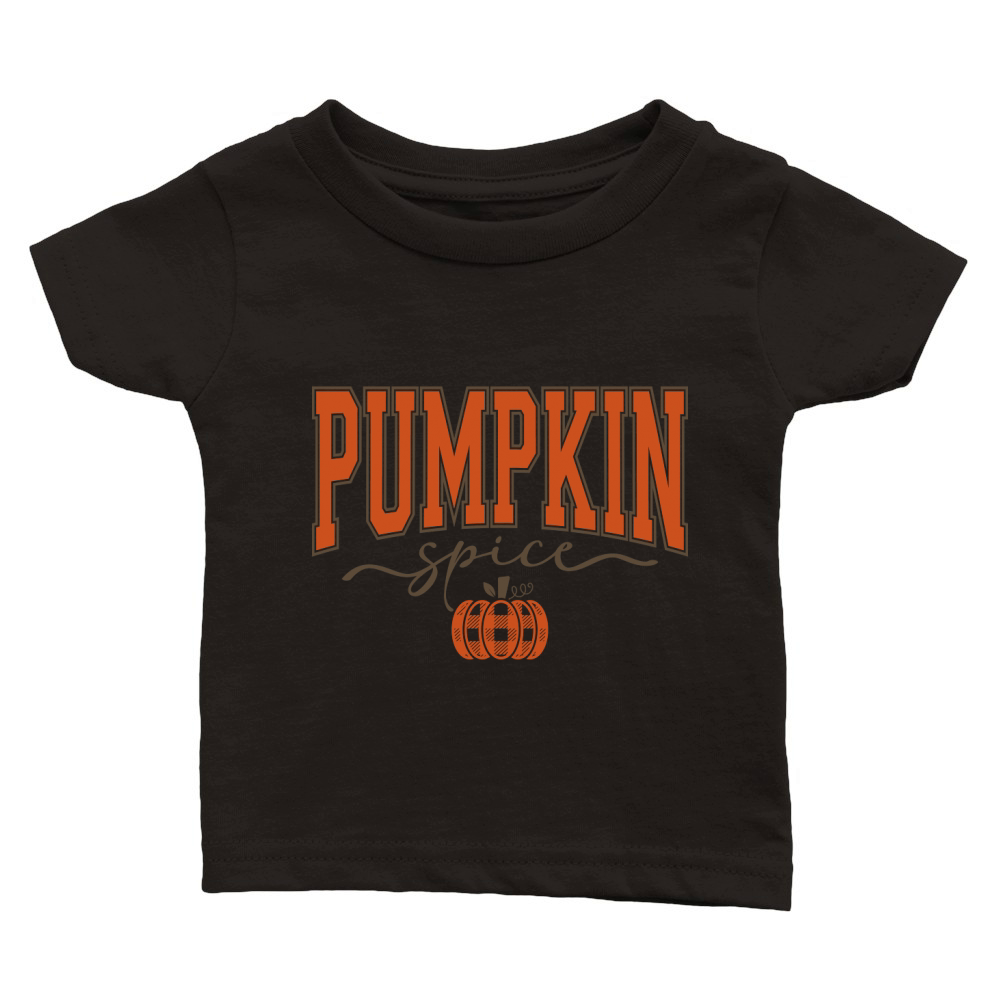 Pumpkin Spice 4 Classic Baby Crewneck T-shirt