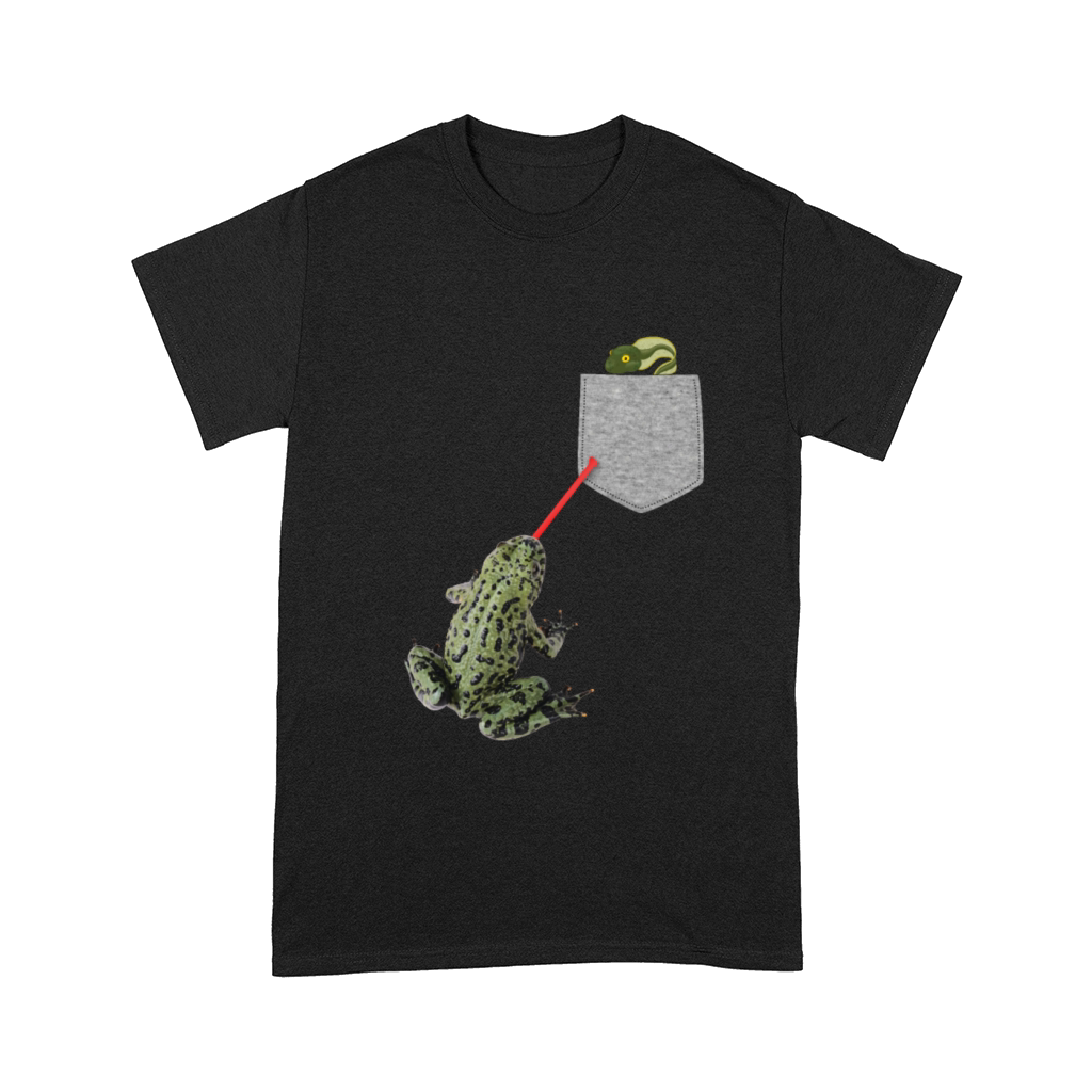 Frog Tongue Reaching For Tadpole In Your Pocket Comfort T-shirt